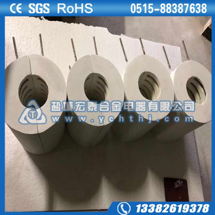 真空管式炉陶瓷纤维加热模块