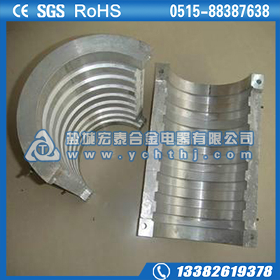 带风槽铸铝加热圈