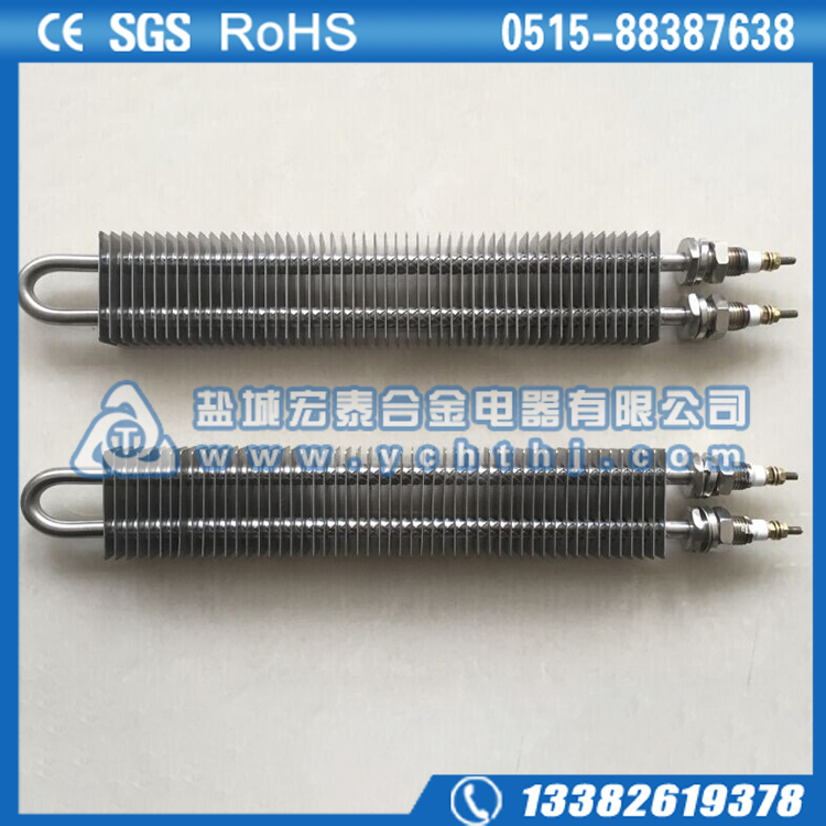 方型翅片干烧电热管