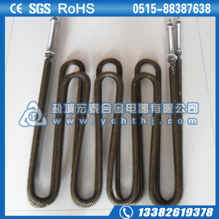 风道散热片电热管