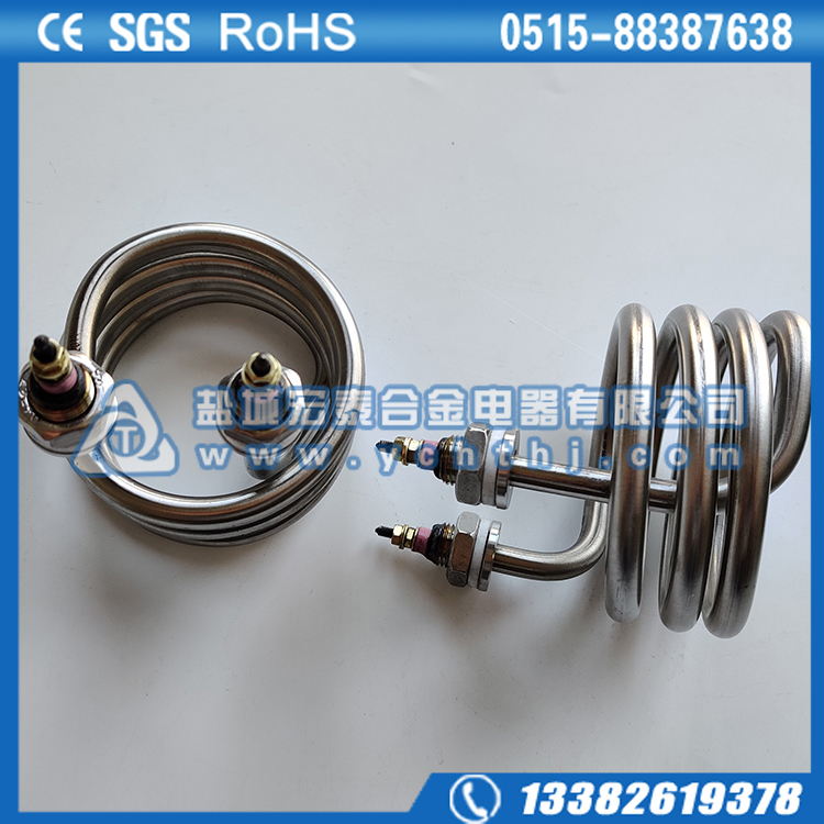 螺旋式电加热管