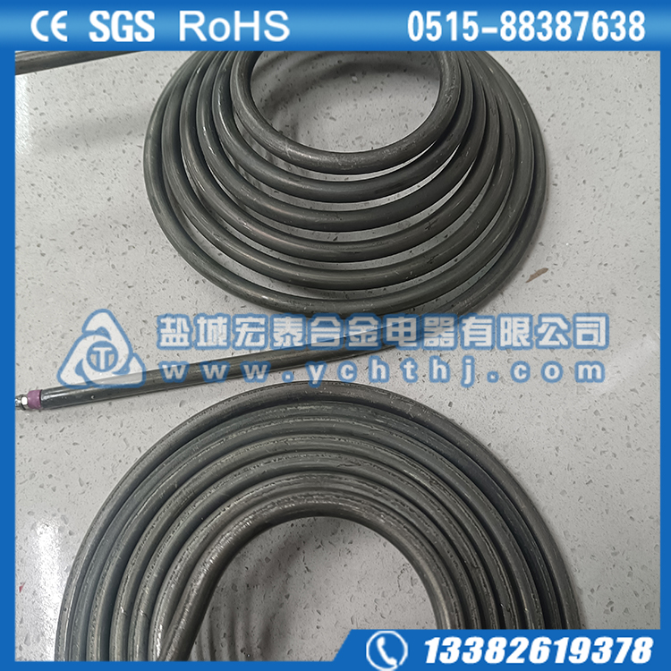 锥蚊香型电热管