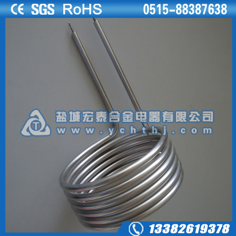 盘旋式电加热管